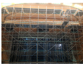 用腳手架見證現代化的發展